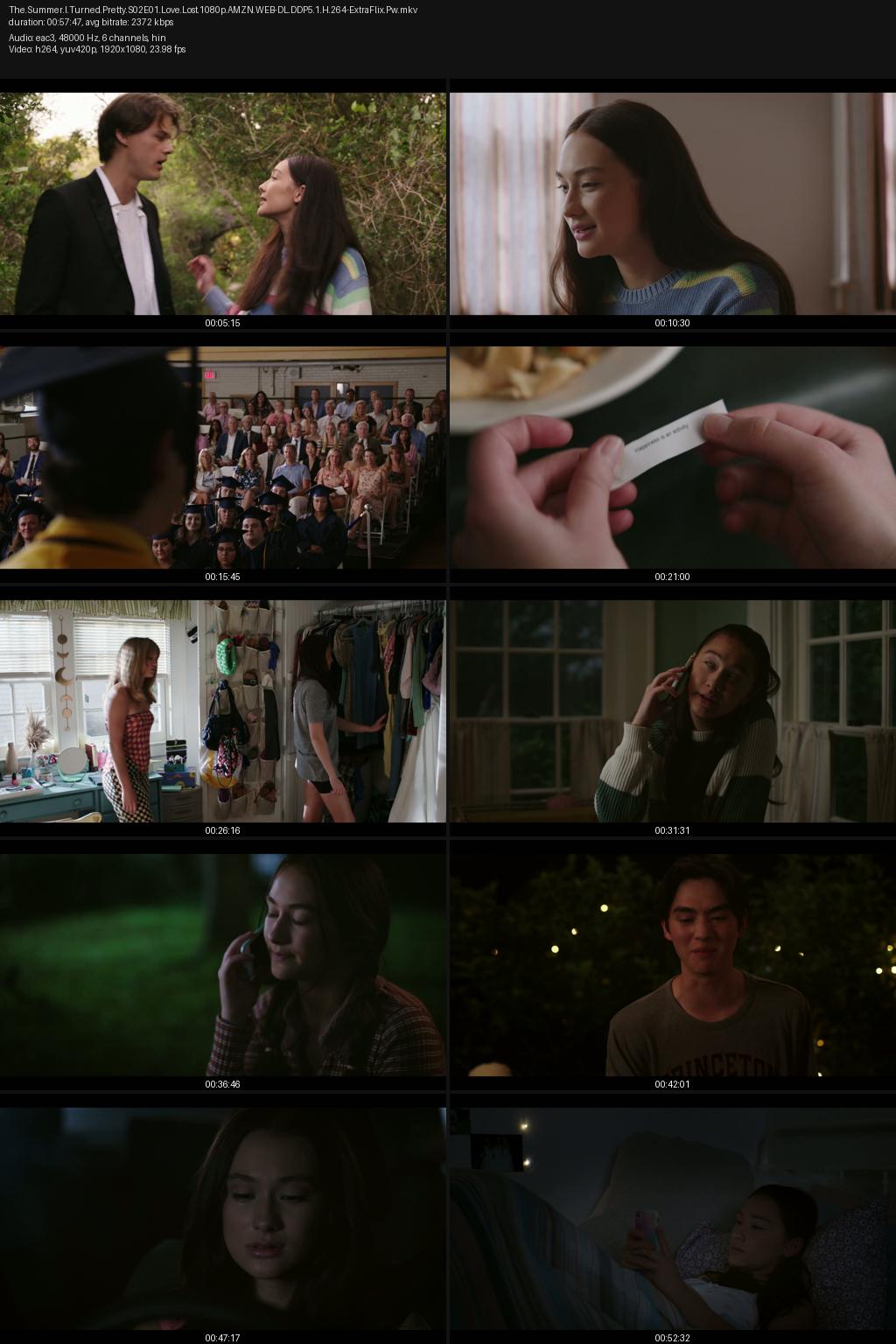 The Summer I Turned Pretty Season 2 (2023) [Hindi-English] 1080p 720p 480p Amazon WEB-DL ESub Screenshots