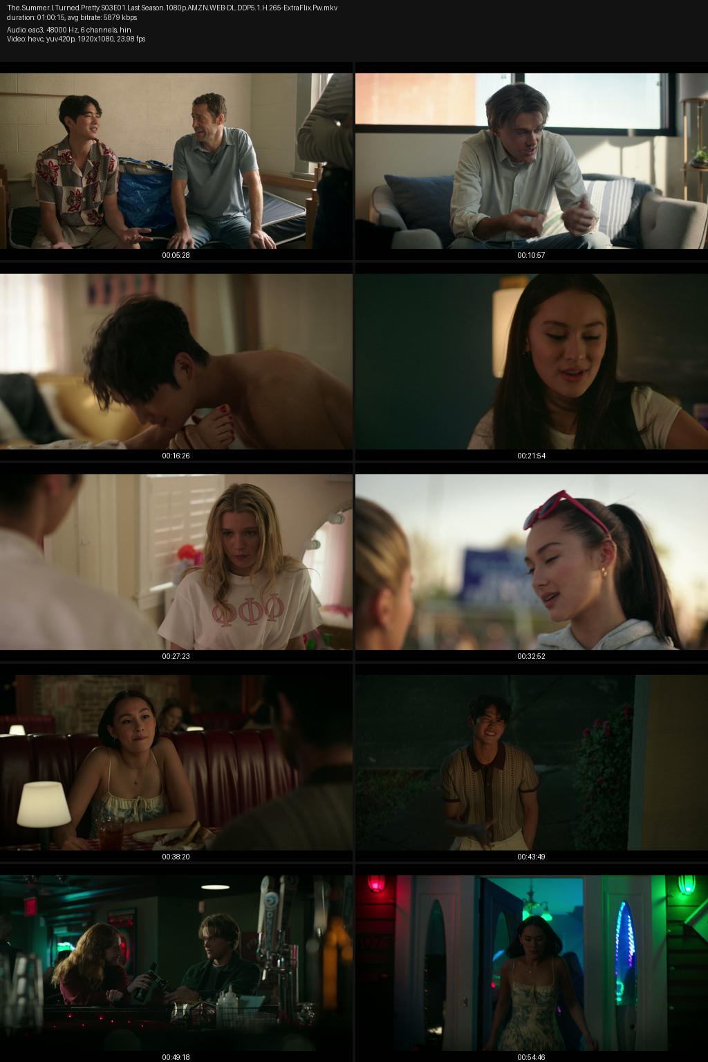 The Summer I Turned Pretty Season 3 (2025) [Hindi-English] 1080p 720p 480p Amazon WEB-DL ESubs Screenshots