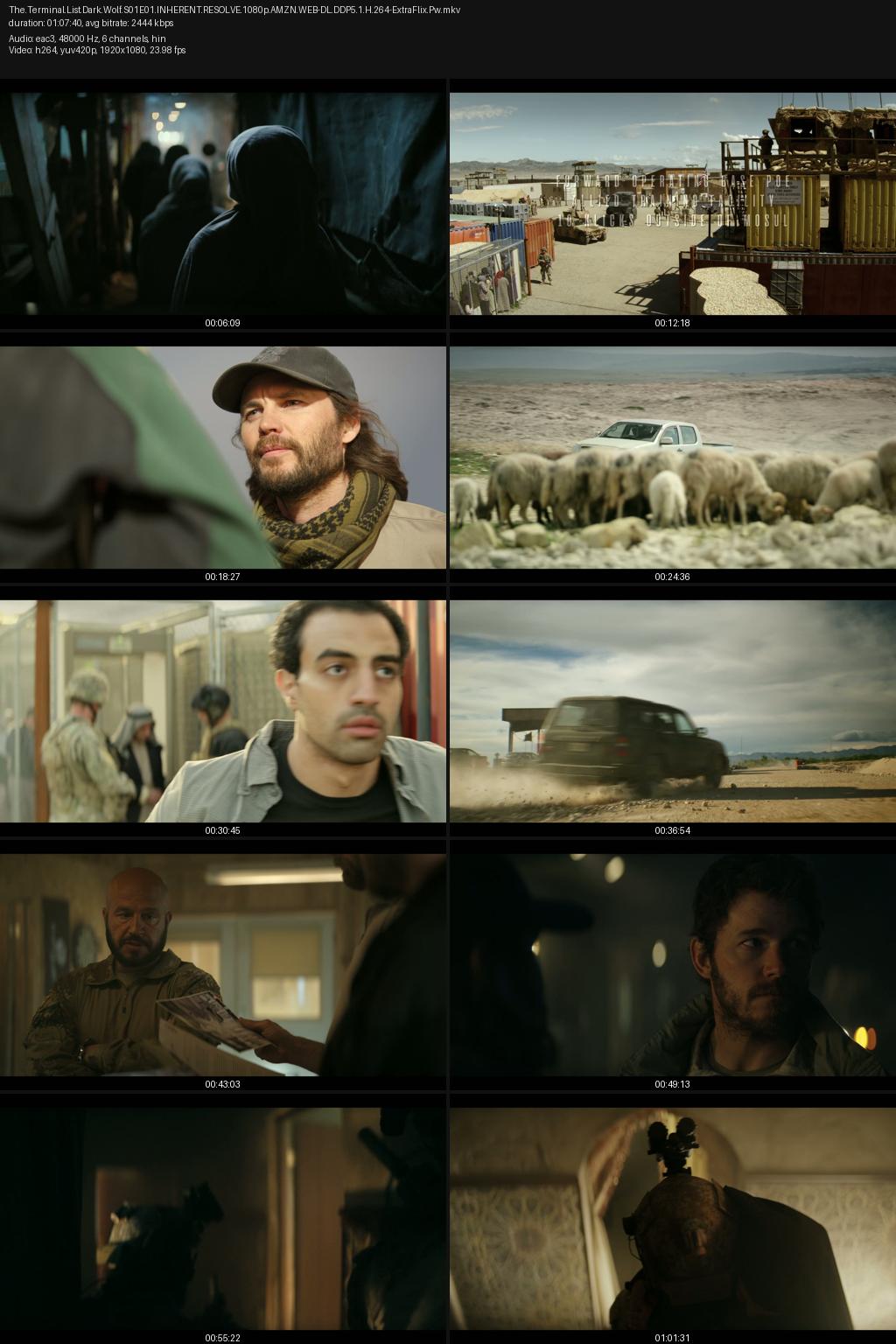 The Terminal List: Dark Wolf Season 1 (2025) [Hindi-English] 1080p 720p 480p Amazon ESub Screenshots