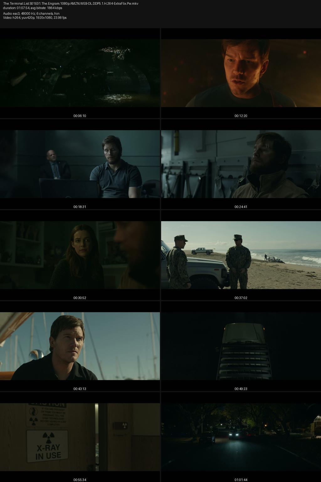 The Terminal List Season 1 (2022) 4K 2160p | 1080p | 720p | 480p Amazon WEB-DL [Hindi-English] ESub Screenshots