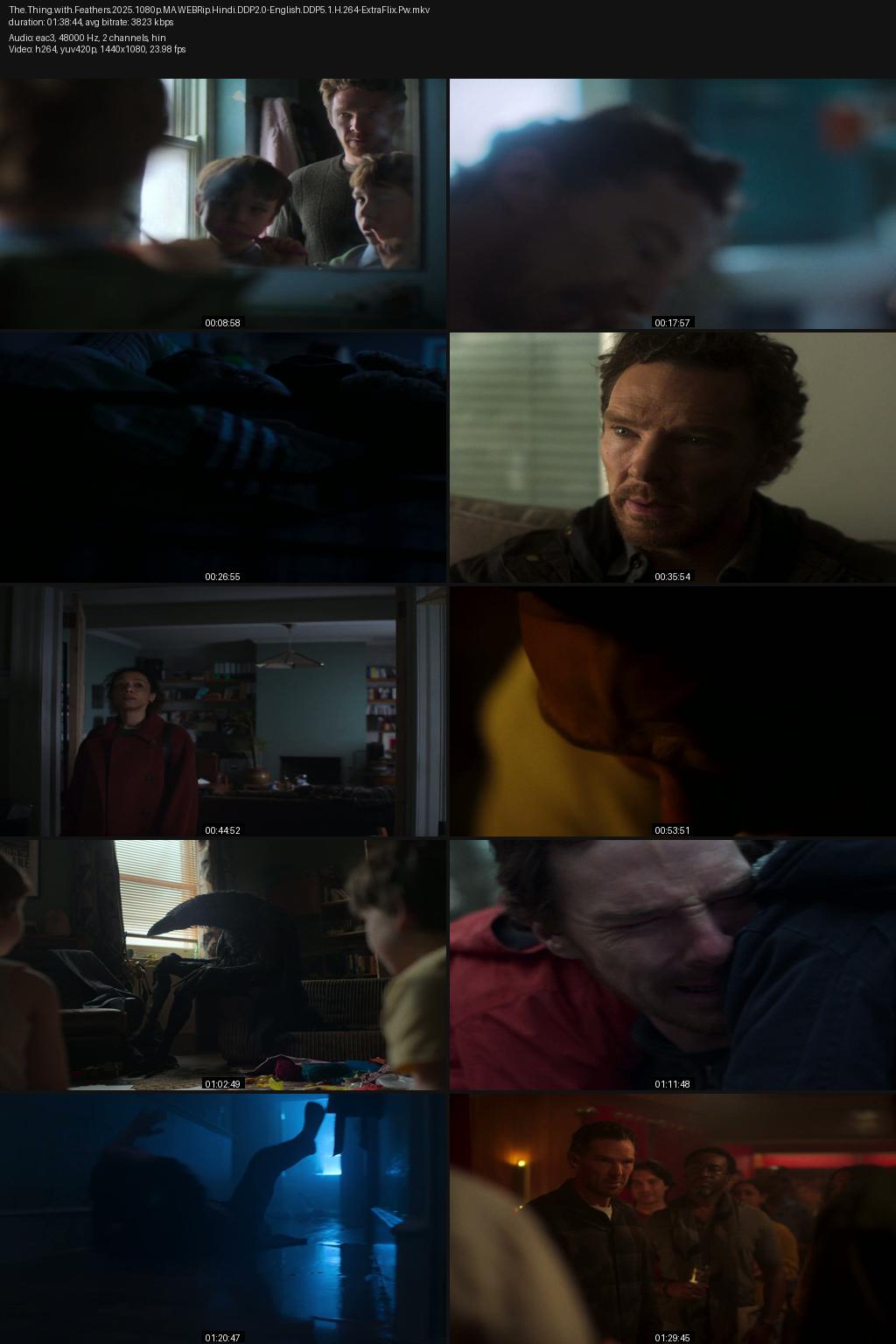 The Thing with Feathers (2025) [Hindi-English] 4K 2160p 1080p 720p 480p MoviesAnywhere WEBRip ESub Screenshots