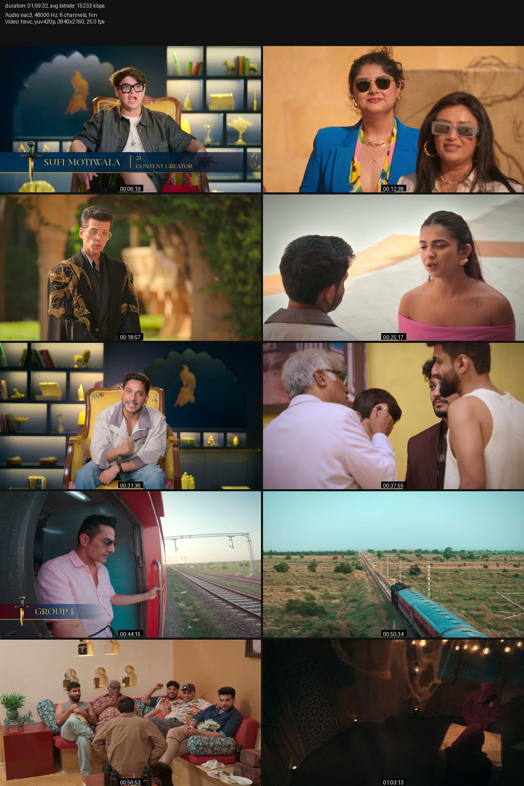 The Traitors Season 1 (2025) 4K 2160p | 1080p | 720p | 480p Amazon WEB-DL Hindi ESub Screenshots