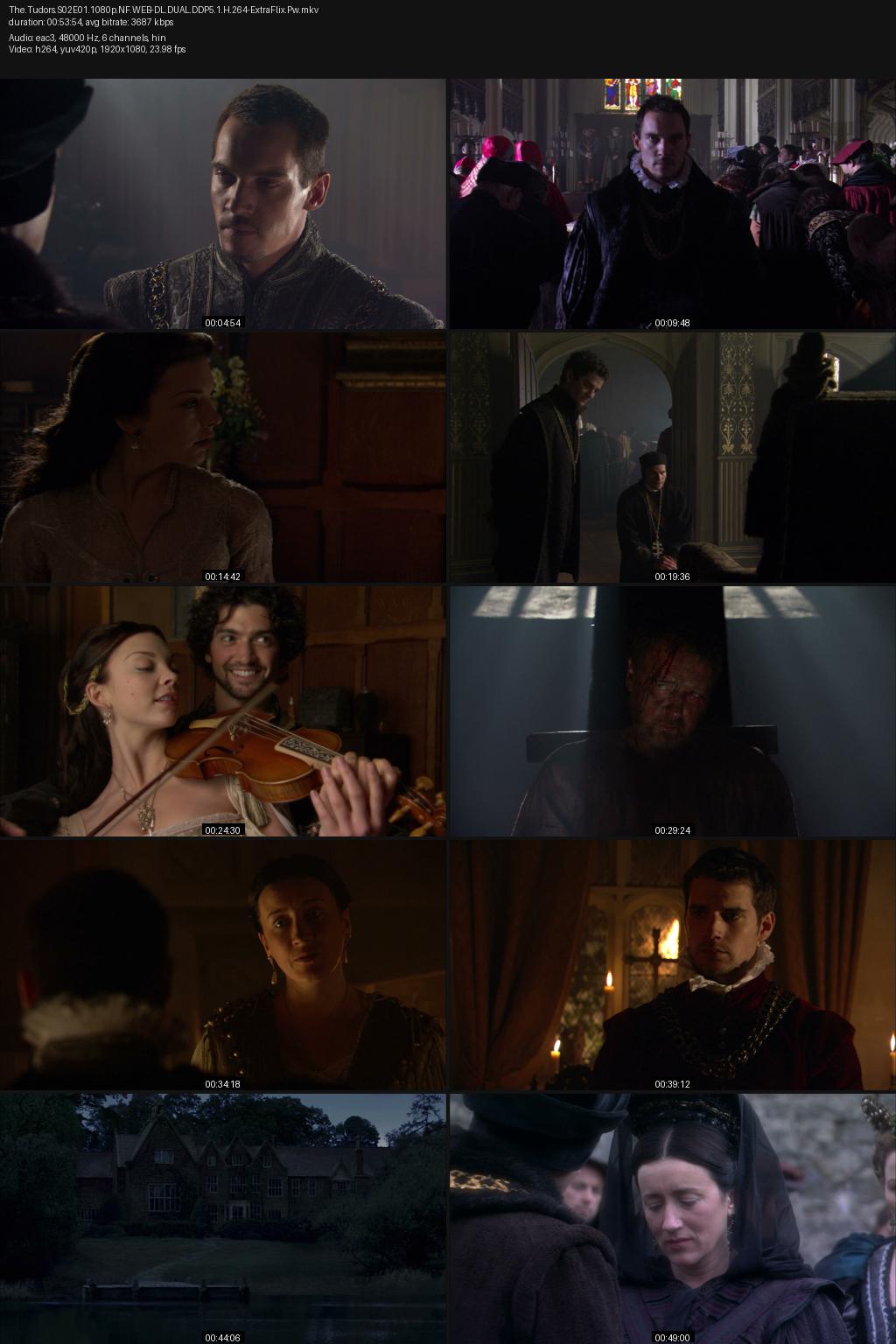 The Tudors Season 2 (2008) [Hindi-English] 1080p 720p 480p Netflix WEB-DL ESubs Screenshots