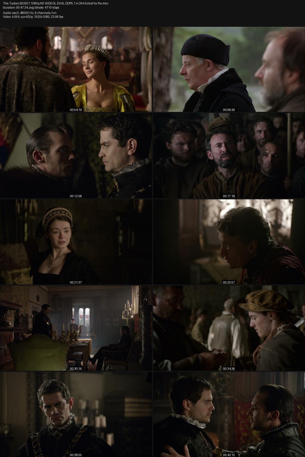 The Tudors Season 3 (2009) [Hindi-English] 1080p 720p 480p Netflix WEB-DL ESubs Screenshots