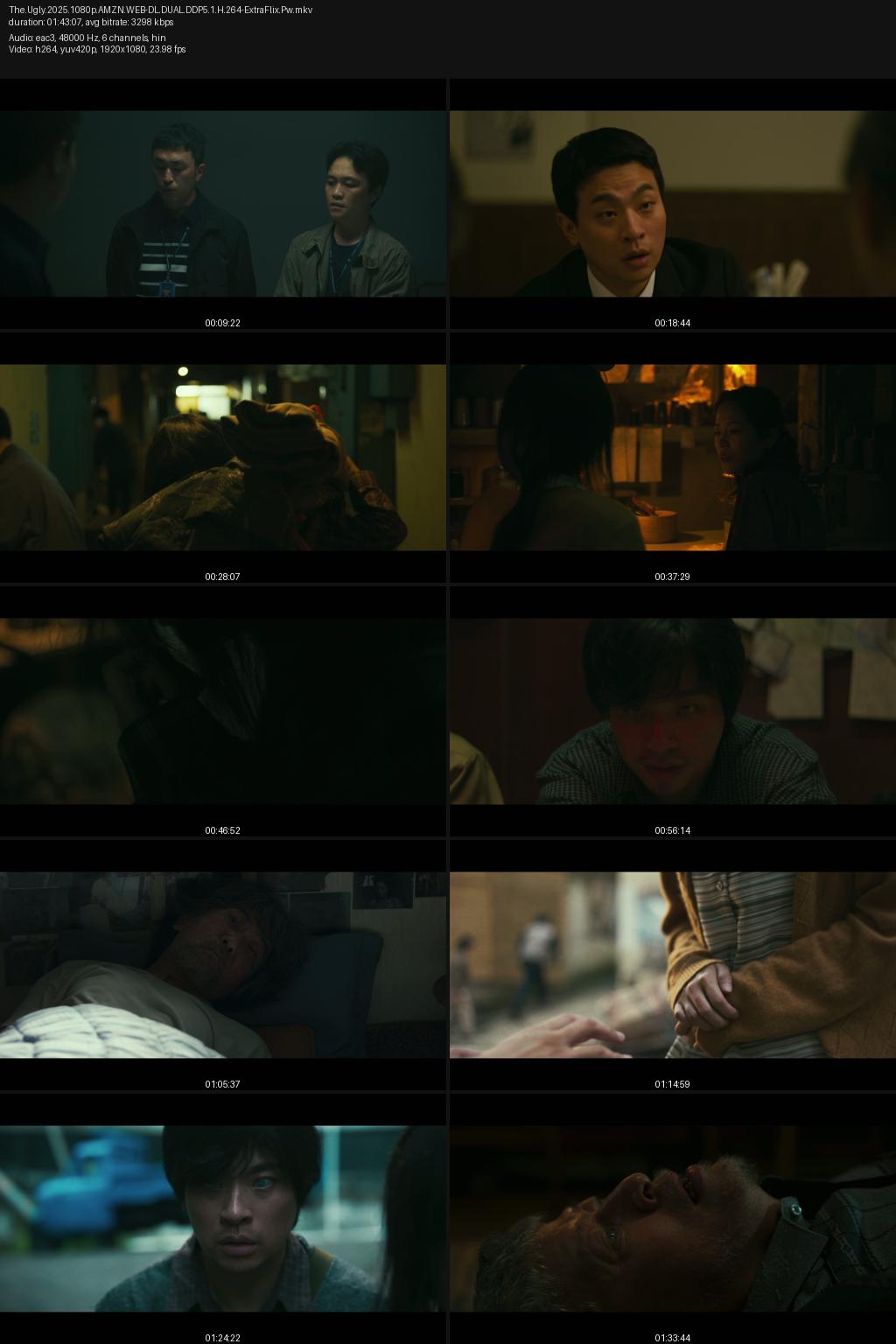The Ugly aka Eolgul (2025) [Hindi-Korean] 1080p 720p 480p Amazon WEB-DL ESub Screenshots