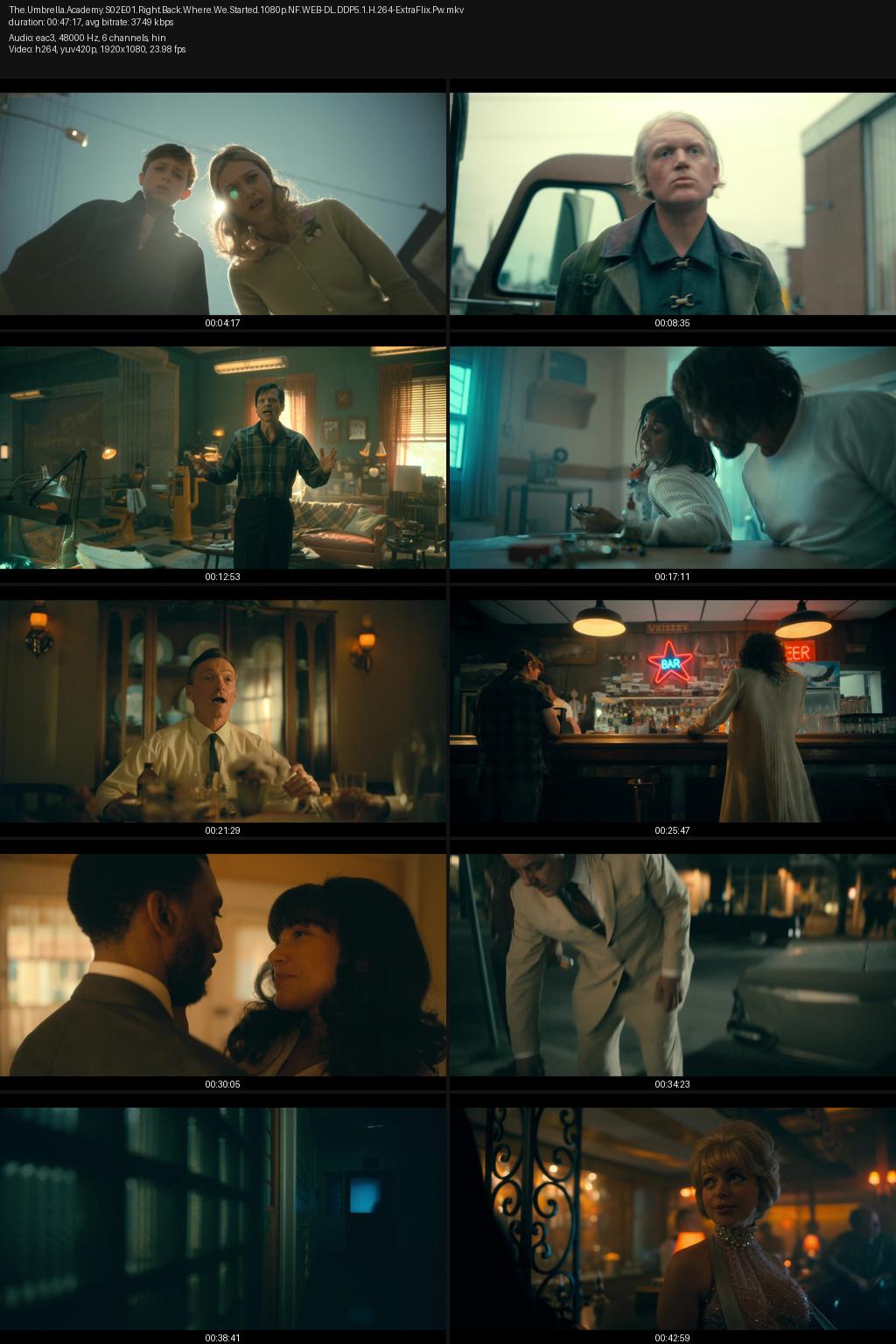 The Umbrella Academy Season 2 (2020) [Hindi-English] 1080p 720p 480p Netflix WEB-DL ESubs Screenshots