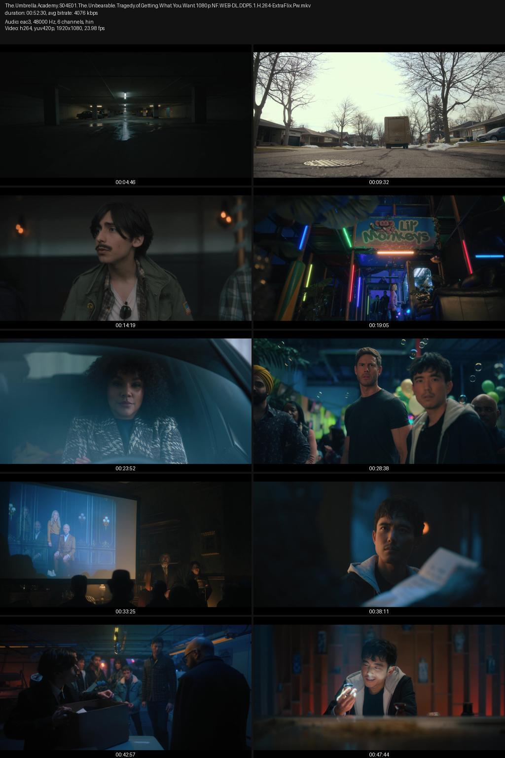 The Umbrella Academy Season 4 (2024) [Hindi-English] 1080p 720p 480p Netflix WEB-DL ESubs Screenshots