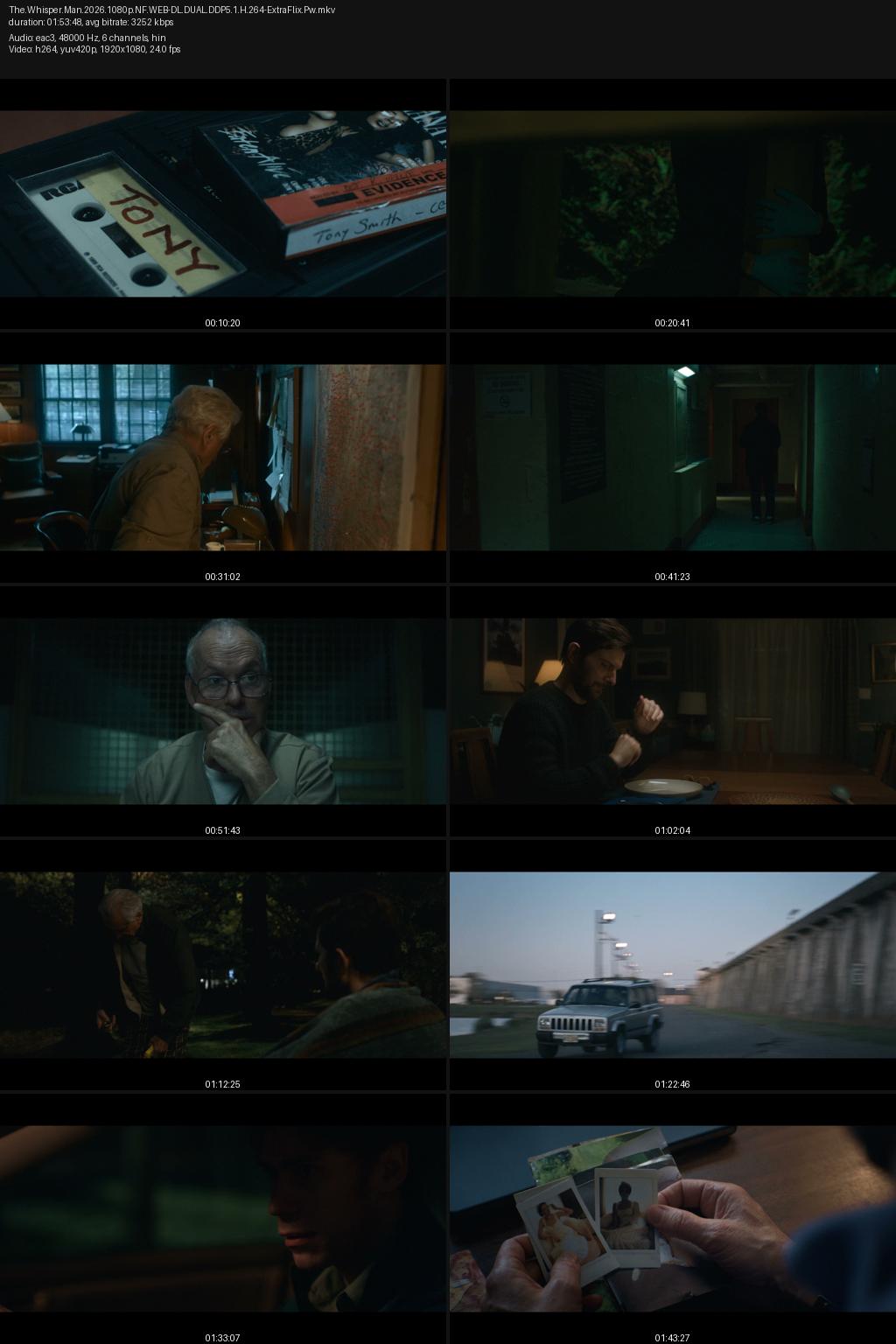 The Whisper Man (2026) [Hindi-English] 4K 2160p 1080p 720p 480p Netflix WEB-DL ESubs Screenshots