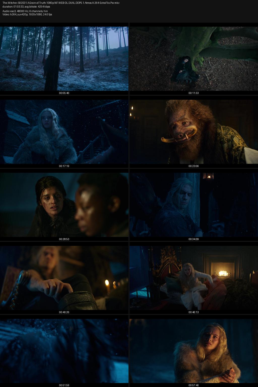 The Witcher Season 2 (2021) [Hindi-English] 1080p 720p 480p Netflix WEB-DL ESub Screenshots