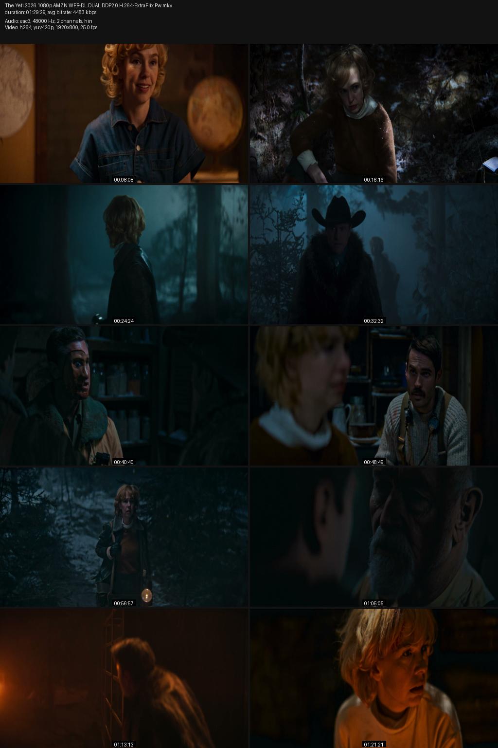 The Yeti (2026) [Hindi-English] 1080p 720p 480p Amazon WEB-DL ESub Screenshots
