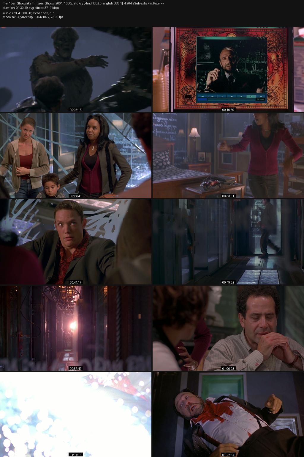 Thir13en Ghosts aka Thirteen Ghosts (2001) [Hindi-English] 1080p 720p 480p BluRay ESub Screenshots