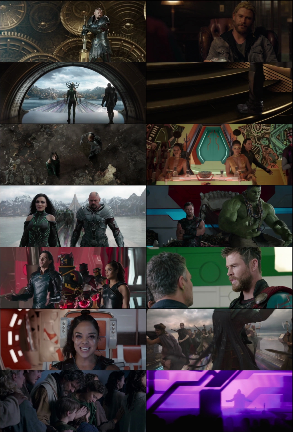Thor: Ragnarok (2017) 1080p | 720p | 480p BluRay [Hindi (हिन्दी) + English] DD5.1 ESub Screenshots