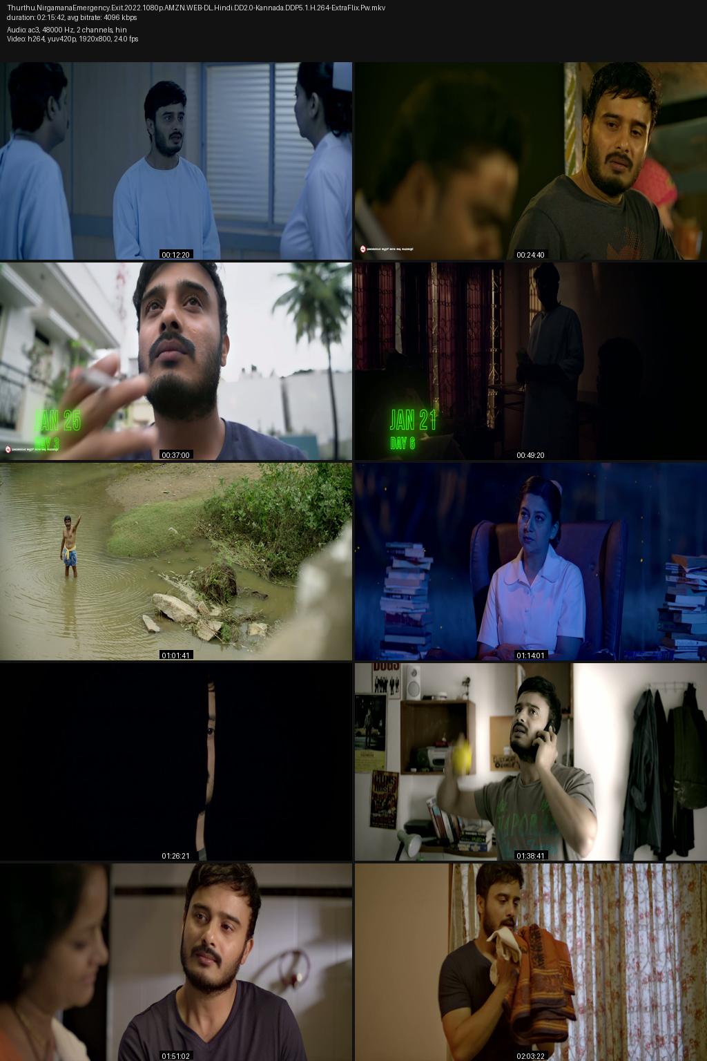 Thurthu Nirgamana (2022) [Hindi-Kannada] UNCUT 1080p 720p 480p Amazon WEB-DL ESub Screenshots