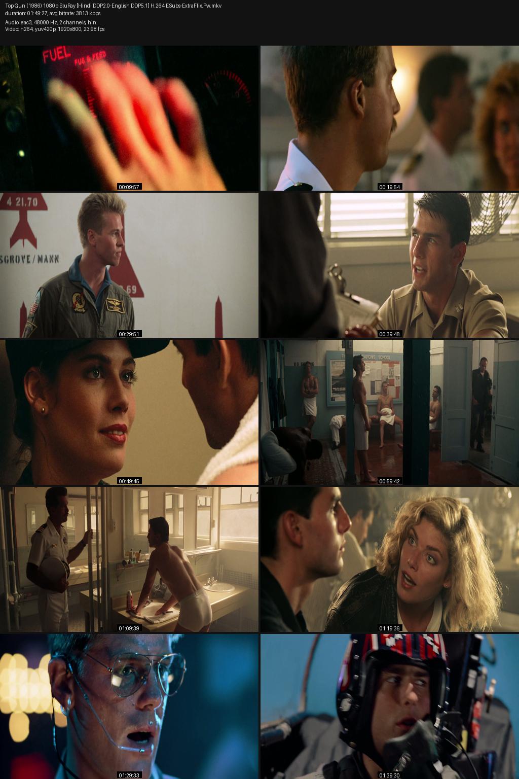 Top Gun (1986) [Hindi-English] 1080p 720p 480p BluRay ESubs Screenshots