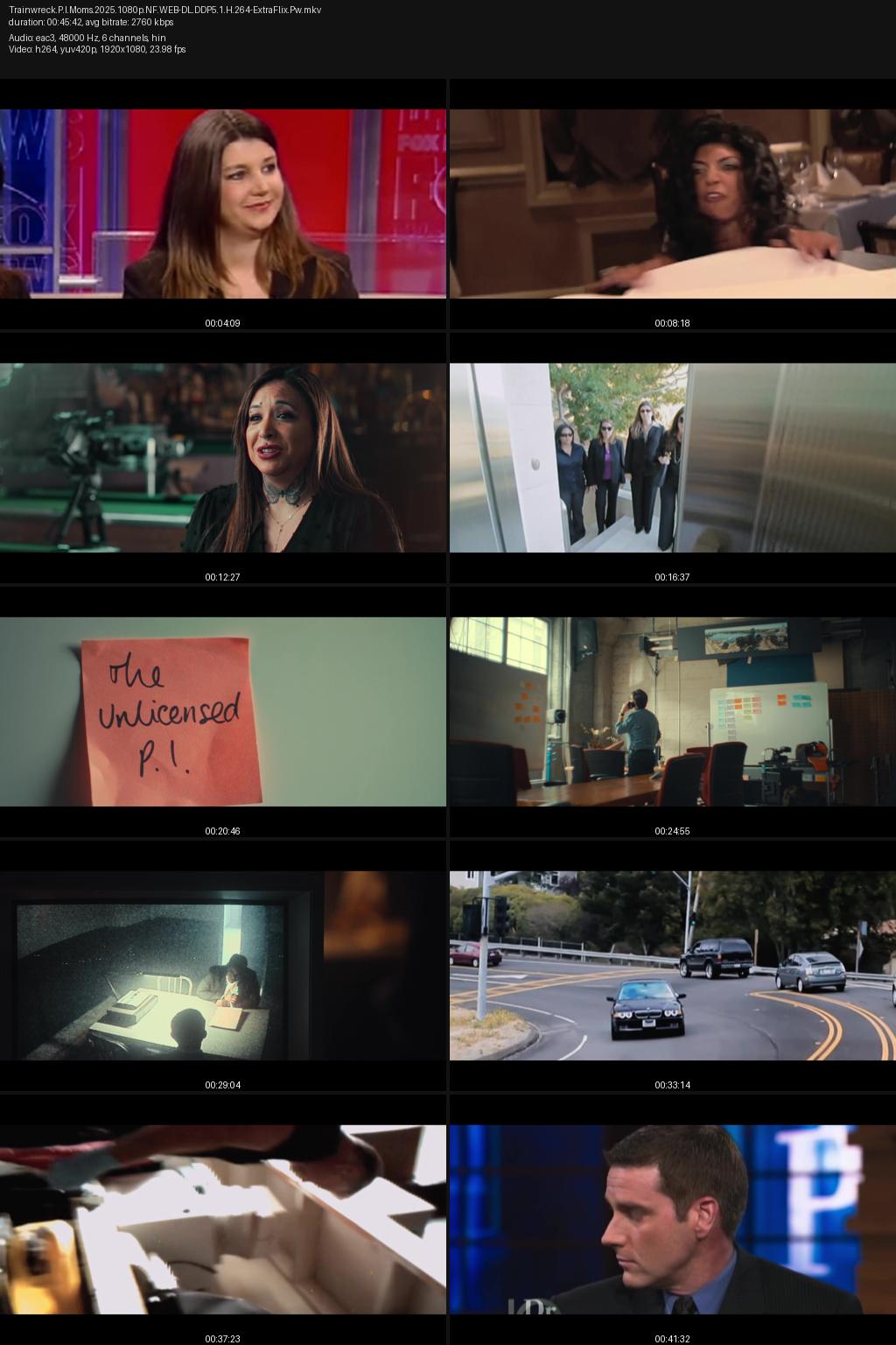 Trainwreck: P.I. Moms (2025) [Hindi-English] 1080p 720p 480p Netflix WEB-DL ESubs Screenshots