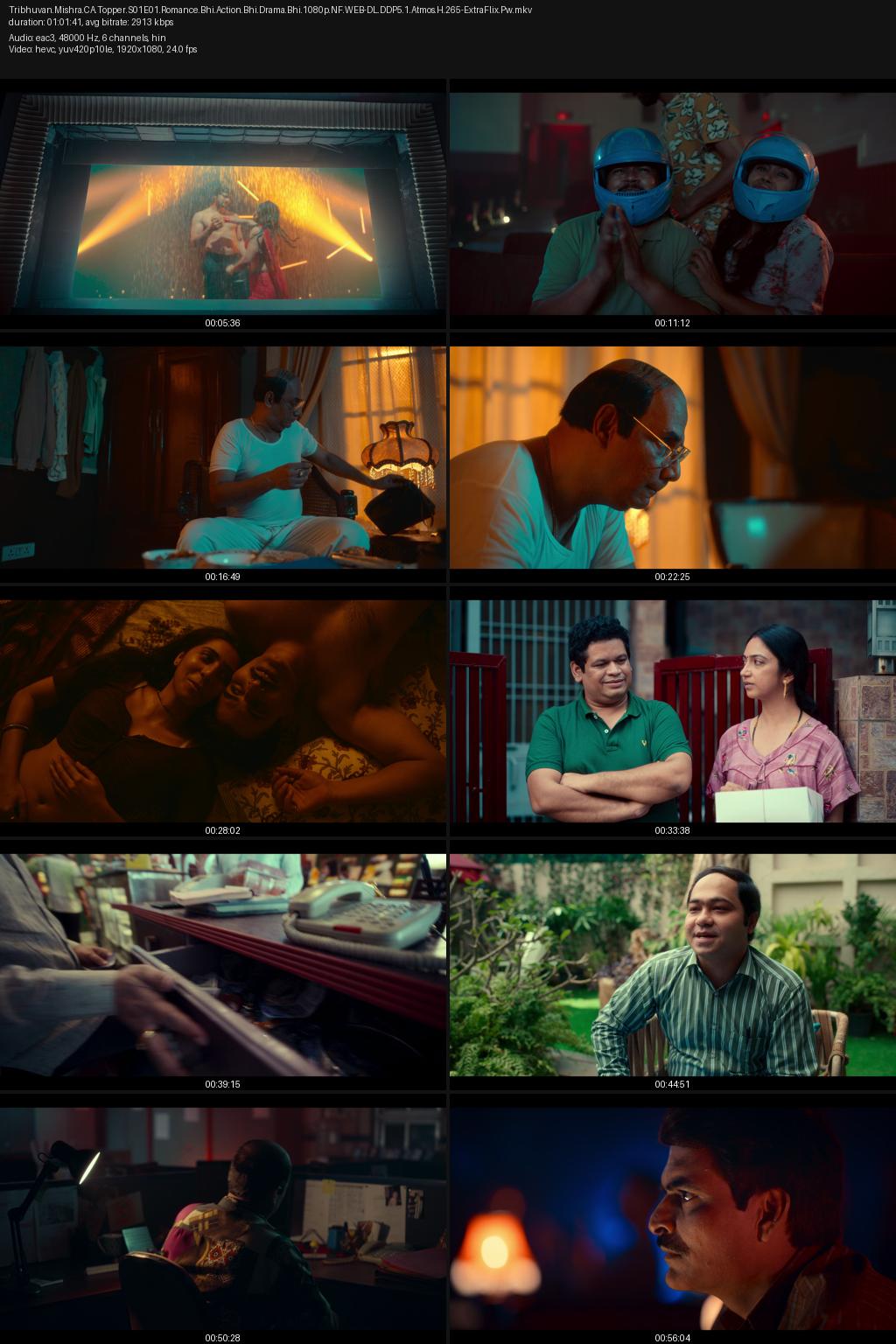 Tribhuvan Mishra CA Topper Season 1 (2024) Hindi 1080p 720p 480p Netflix WEB-DL ESubs Screenshots
