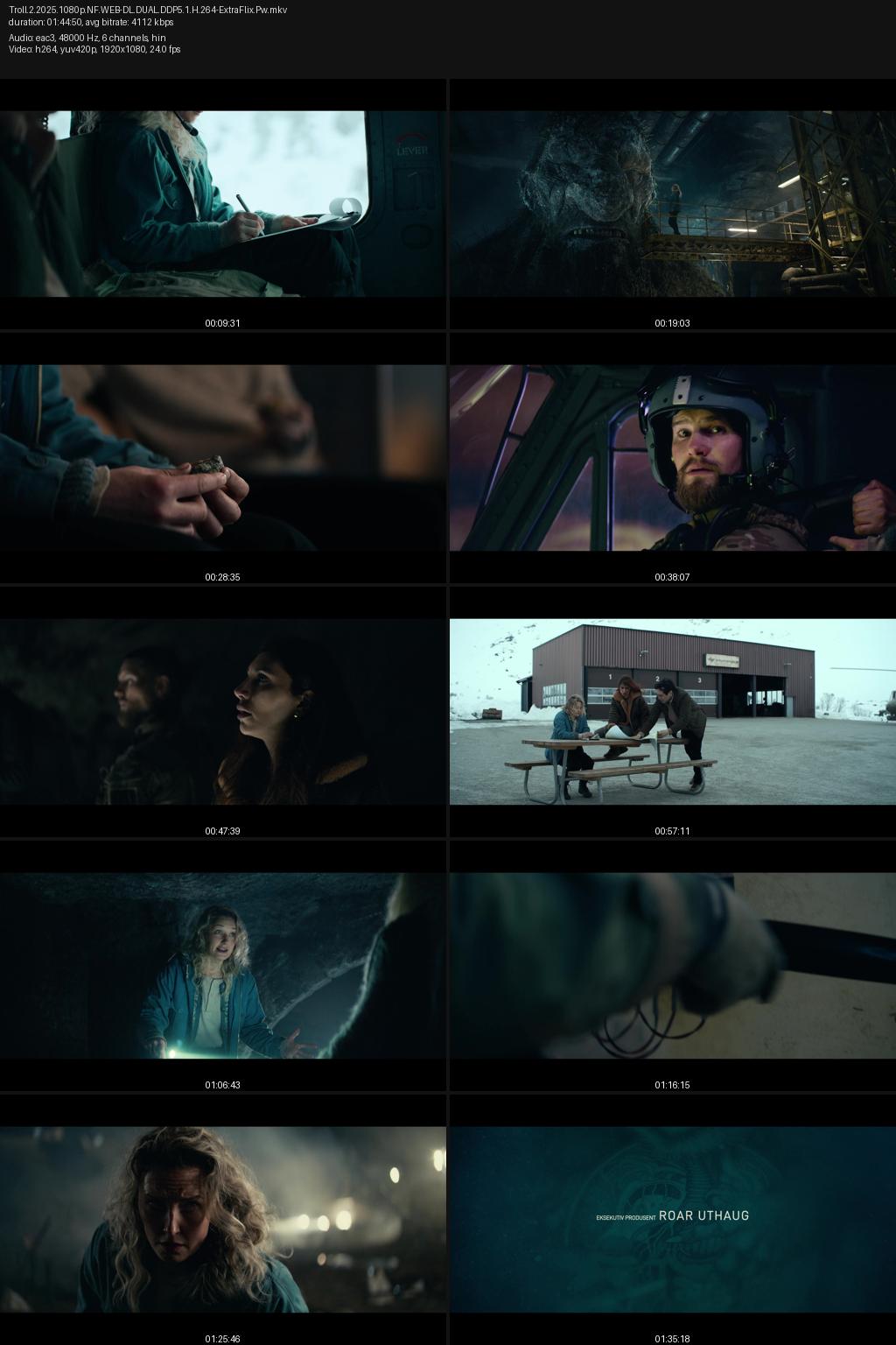Troll 2 (2025) [Hindi-Norwegian] 4K 2160p 1080p 720p 480p Netflix WEB-DL ESubs Screenshots