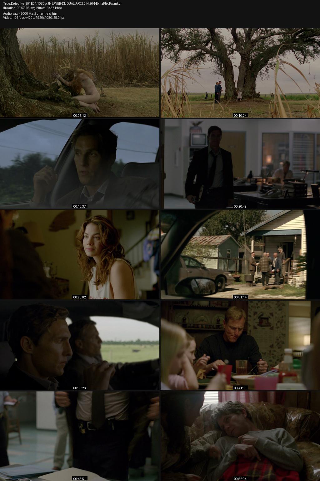 True Detective Season 1 (2014) [Hindi-English] 1080p 720p 480p JioHotstar WEB-DL ESub Screenshots