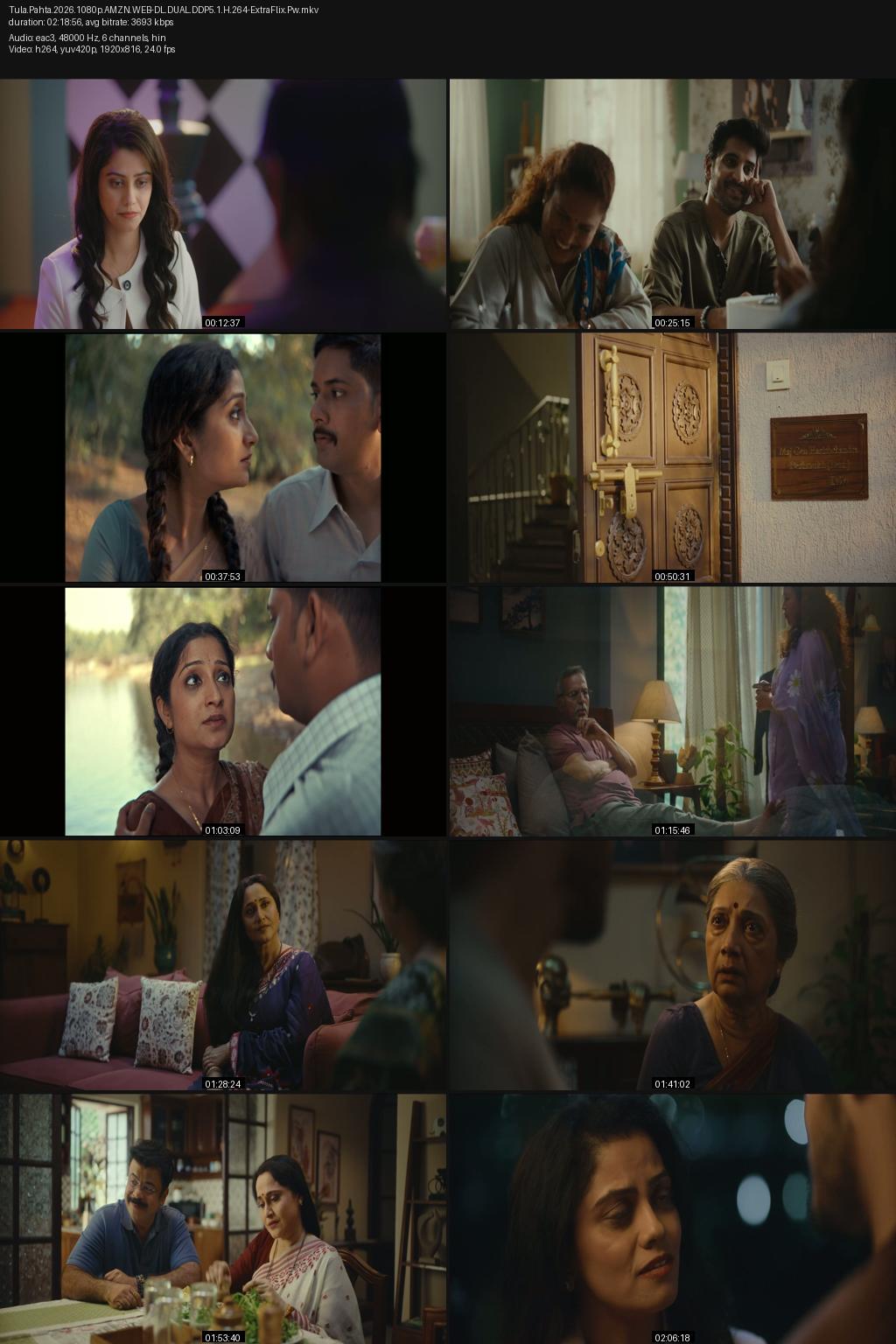 Tula Pahta (2026) [Hindi-Marathi] 1080p 720p 480p Amazon WEB-DL ESub Screenshots