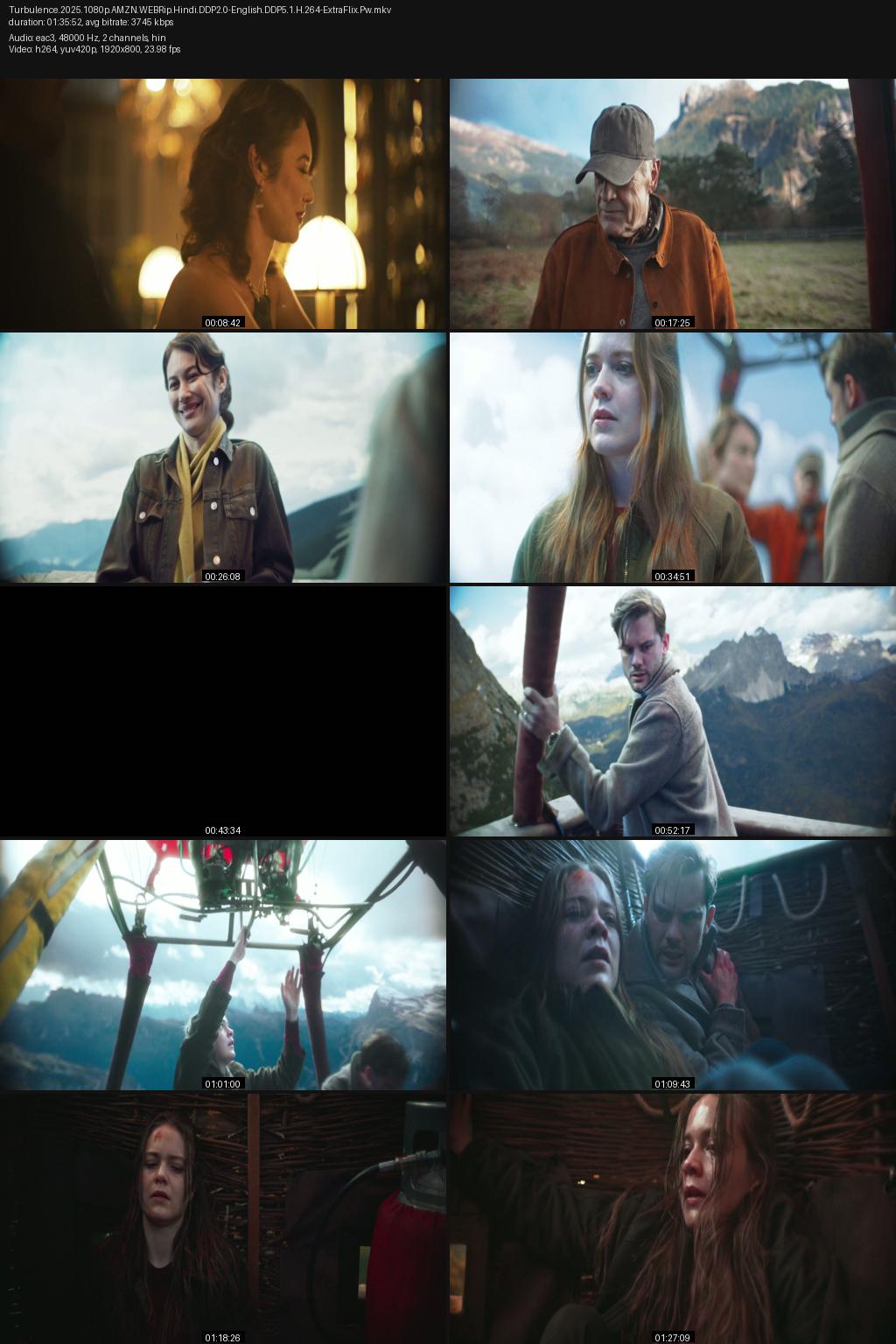 Turbulence (2025) [Hindi-English] 4K 2160p 1080p 720p 480p Amazon WEBRip ESubs Screenshots