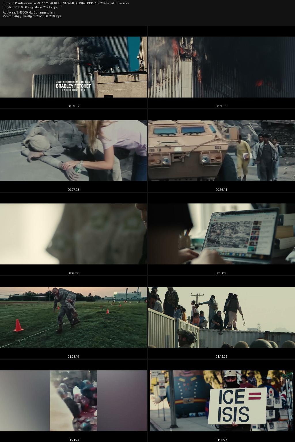 Turning Point: Generation 9/11 (2026) [Hindi-English] 1080p 720p 480p Netflix WEB-DL ESubs Screenshots