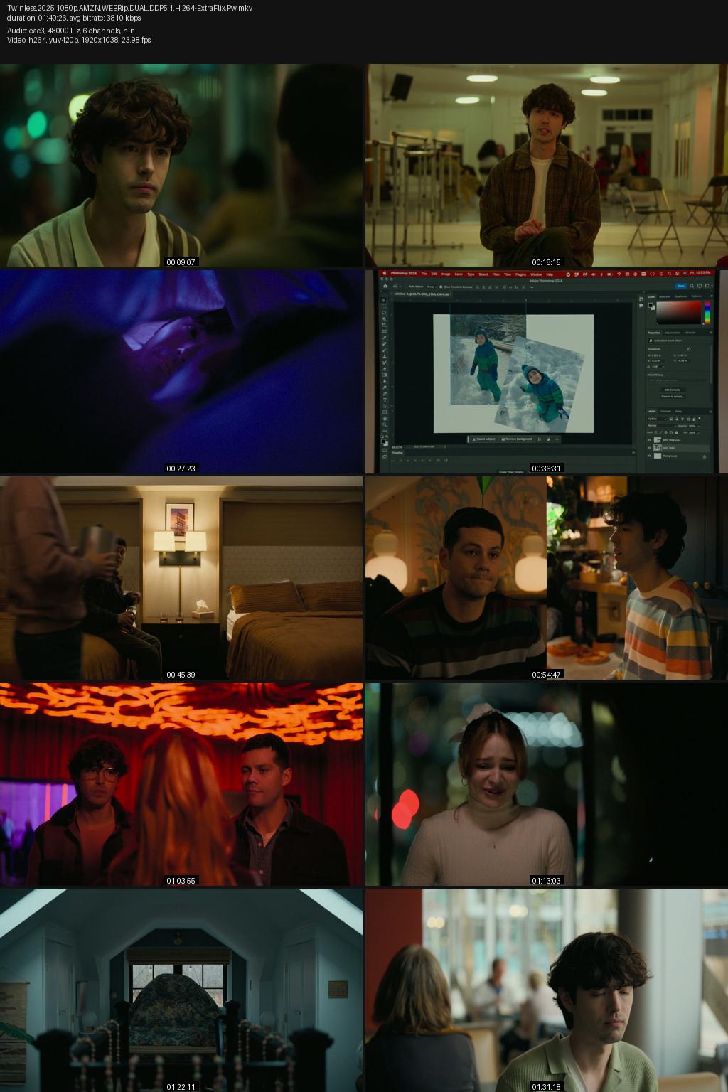 Twinless (2025) [Hindi-English] 1080p 720p 480p Amazon WEBRip ESubs Screenshots