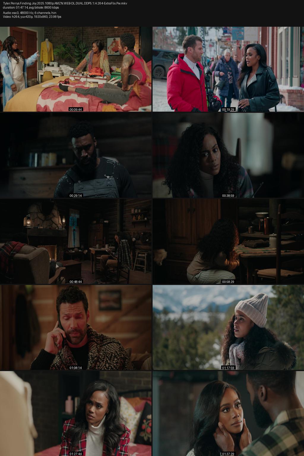 Tyler Perry’s Finding Joy (2025) [Hindi-English] 1080p 720p 480p Amazon WEB-DL ESub Screenshots