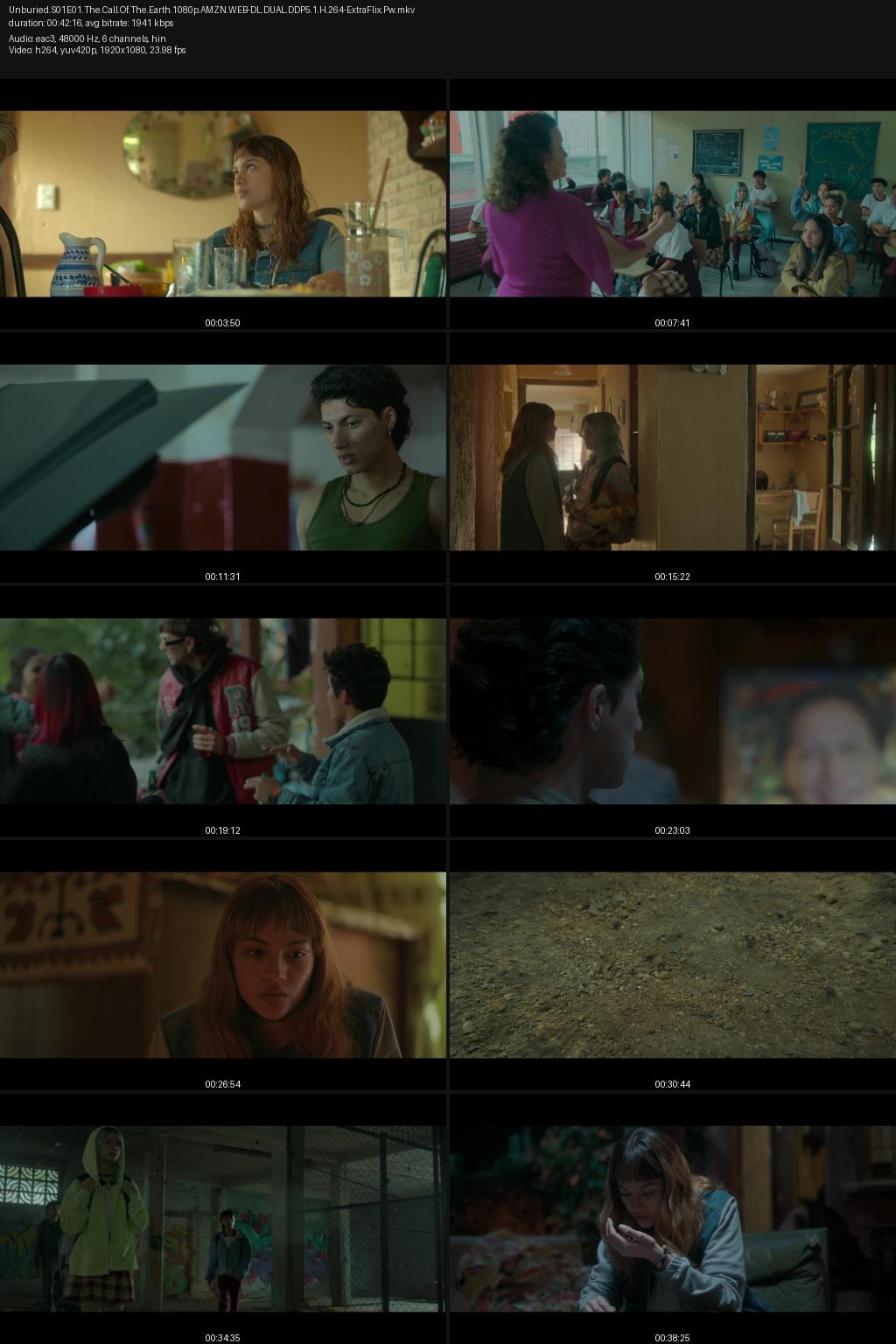 Unburied aka Cometierra Season 1 (2025) [Hindi-Spanish] 1080p 720p 480p Amazon WEB-DL ESub Screenshots
