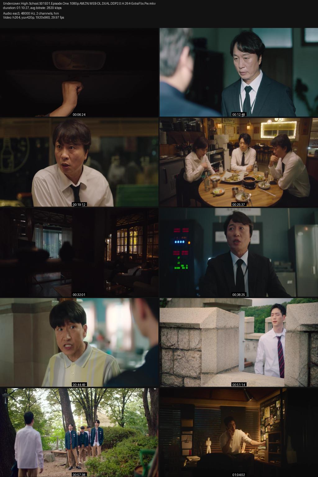 Undercover High School Season 1 (2025) [Hindi-Korean] 1080p 720p 480p Amazon WEB-DL ESub Screenshots