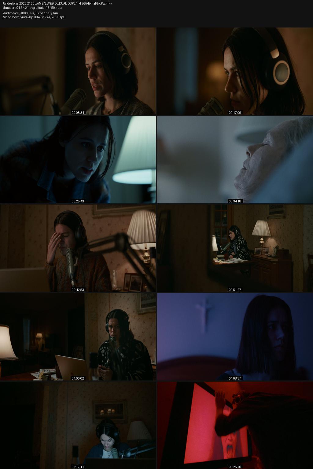 Undertone (2025) [HIndi-English] 4K 2160p 1080p 720p 480p Amazon WEBRip ESub Screenshots
