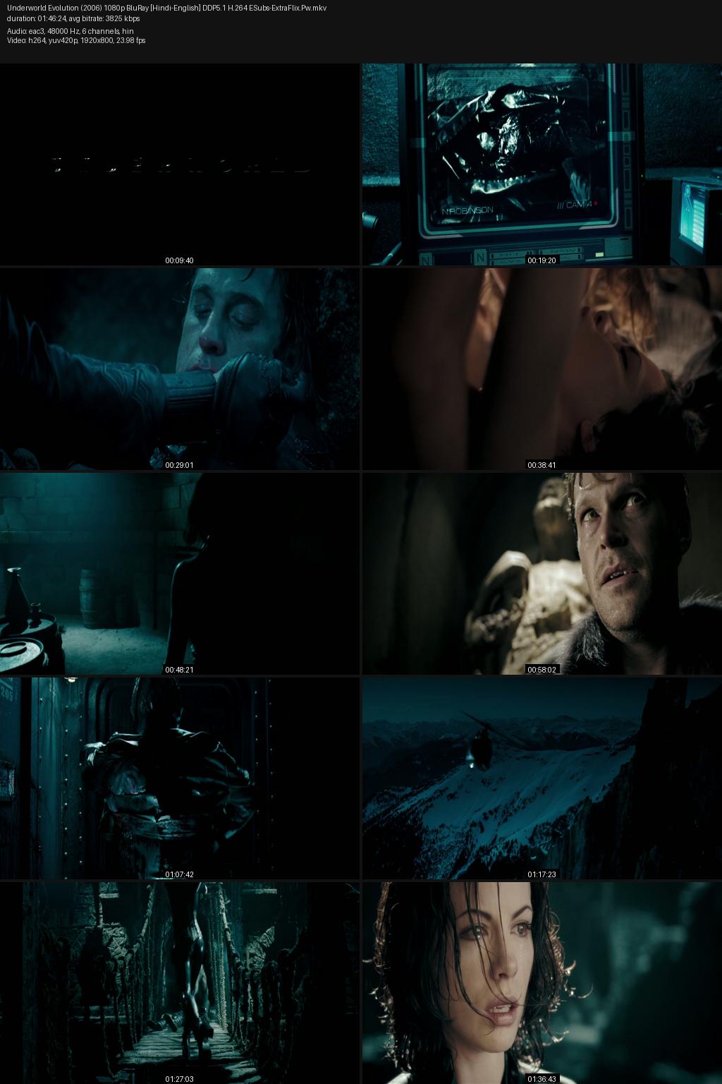 Underworld: Evolution (2006) [Hindi-English] 1080p 720p 480p BluRay ESubs Screenshots