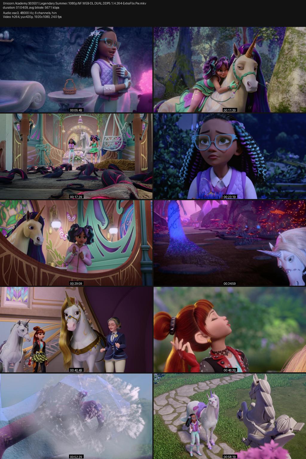 Unicorn Academy Season 3 (2025) [Hindi-English] 1080p 720p 480p Netflix WEB-DL ESubs Screenshots