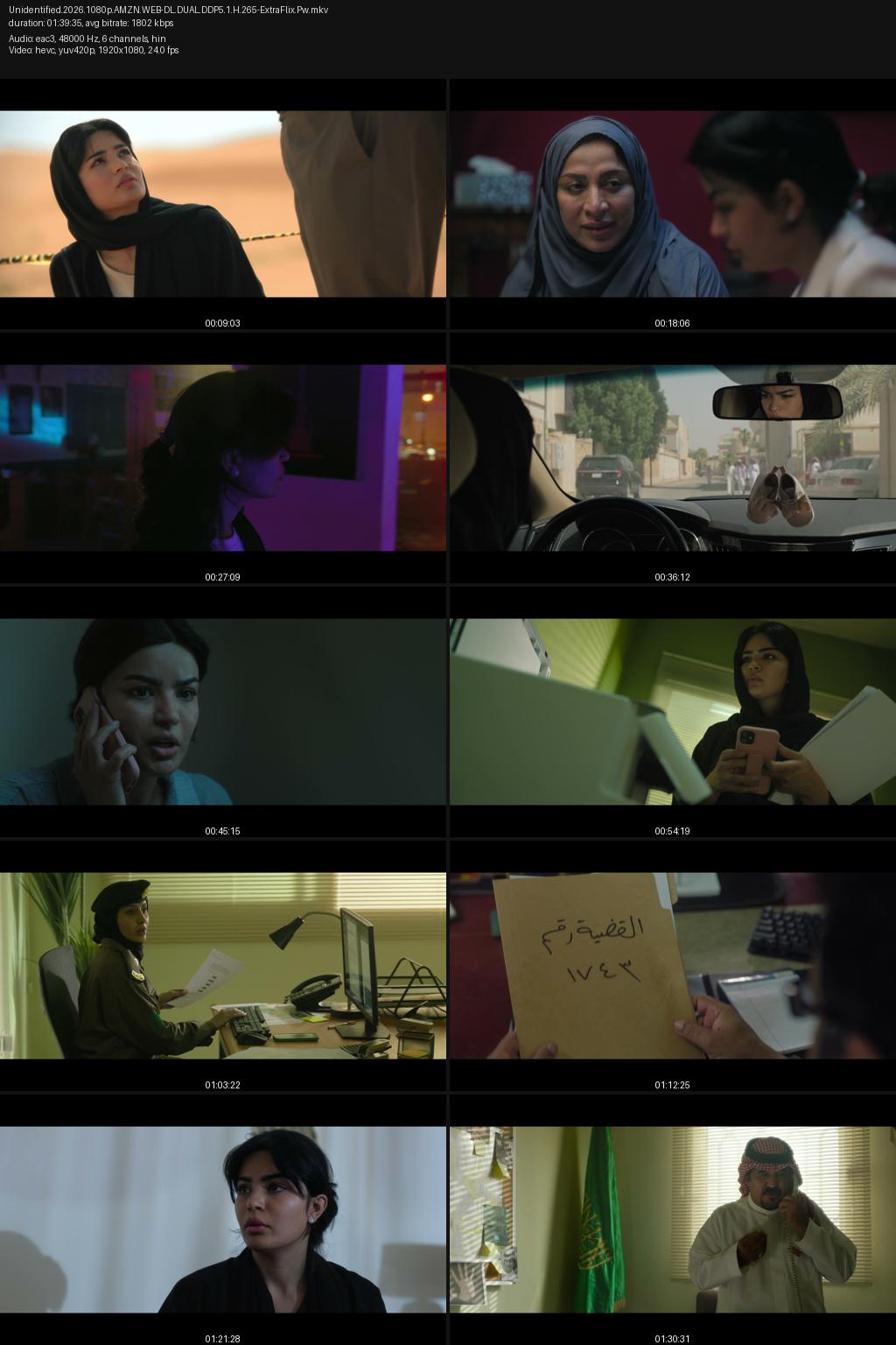Unidentified (2026) [Hindi-Arabic] 1080p 720p 480p Amazon WEB-DL ESub Screenshots