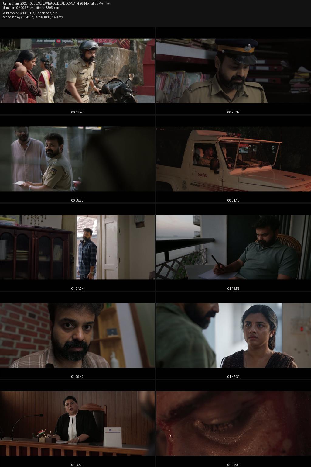 Unmadham (2026) [Hindi-Malayalam] 4K 2160p 1080p 720p 360p SonyLIV WEB-DL ESub Screenshots