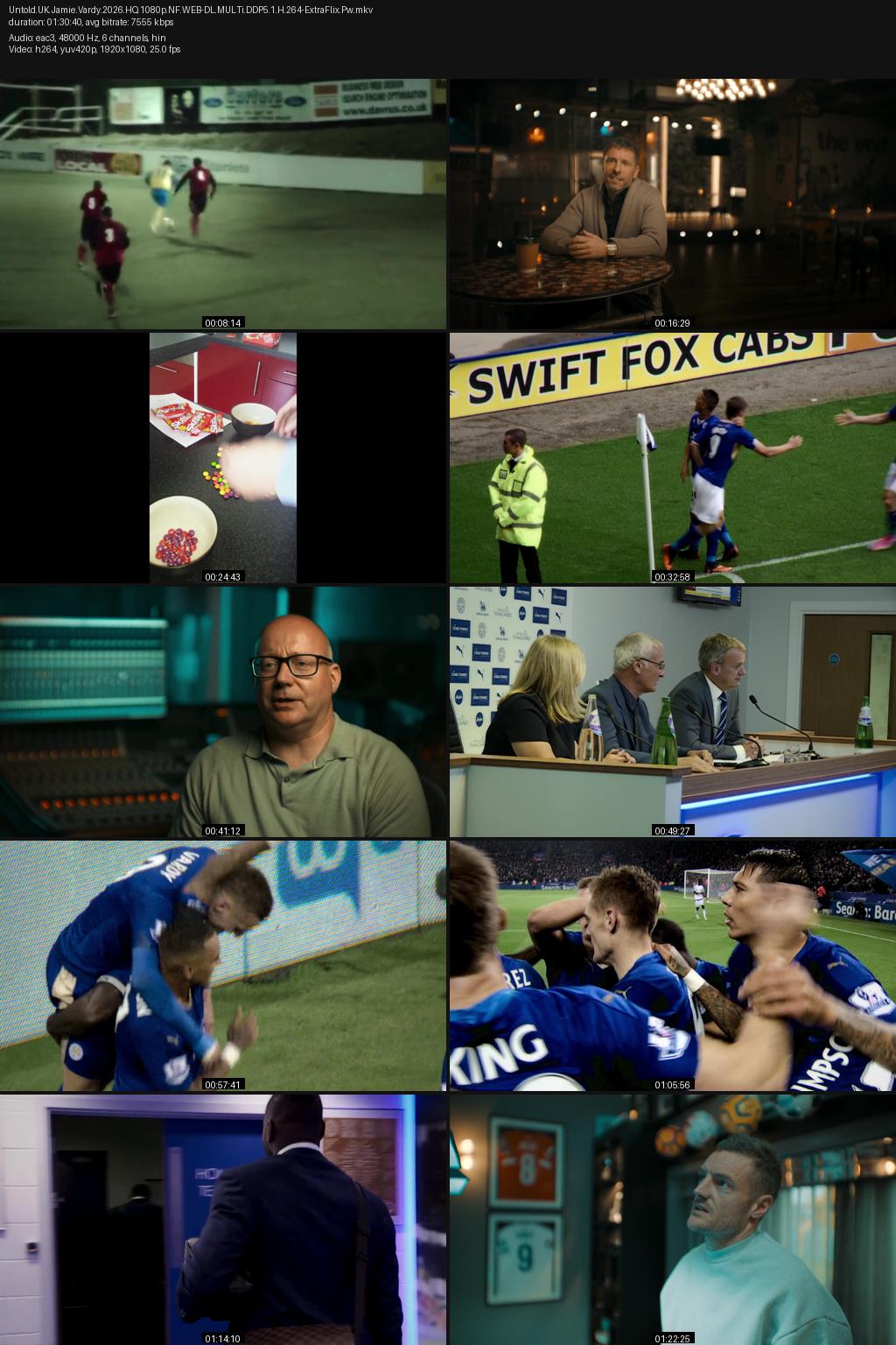 Untold UK: Jamie Vardy (2026) [Hindi-English] 1080p 720p 480p Netflix WEB-DL ESubs Screenshots