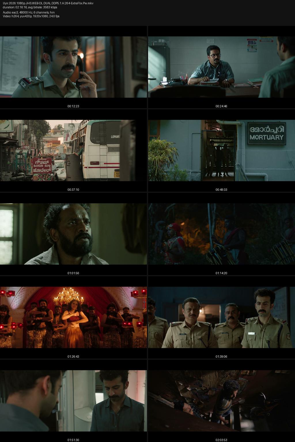 Uyir (2026) [Hindi-Malayalam] 4K 2160p 1080p 720p 480p JioHotstar WEB-DL ESubs Screenshots