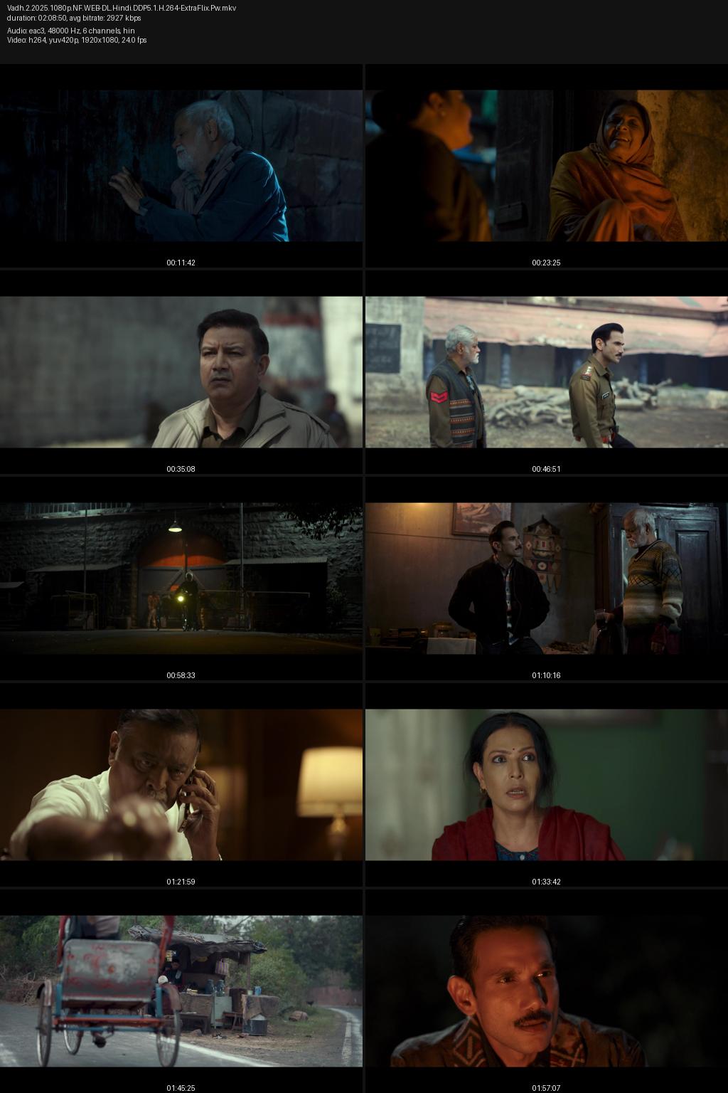 Vadh 2 (2025) [Hindi] 4K 2160p 1080p 720p 480p Netflix WEB-DL ESub Screenshots