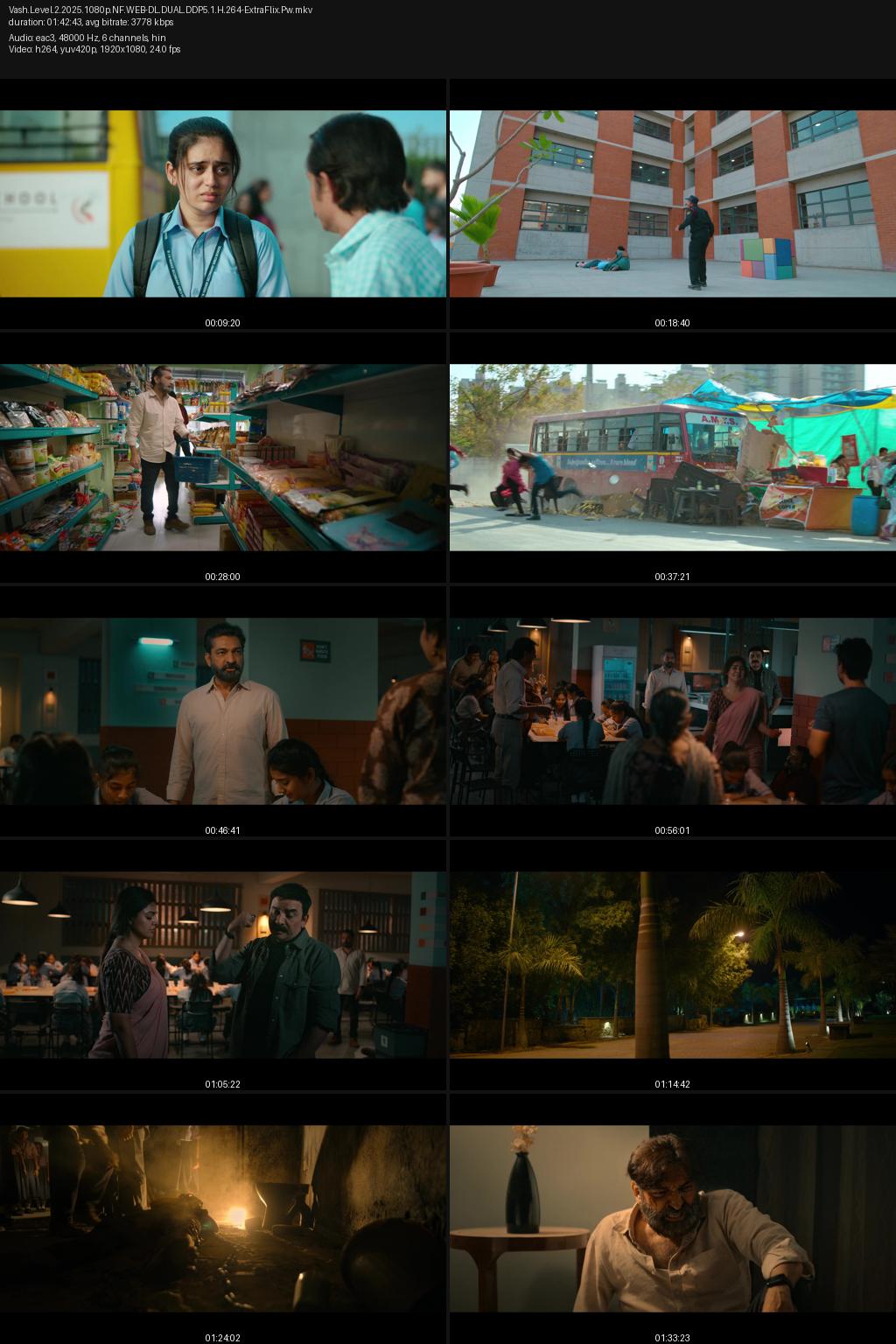 Vash Level 2 (2025) [Hindi-Gujarati] 4K 2160p 1080p 720p 480p Netflix WEB-DL ESub Screenshots