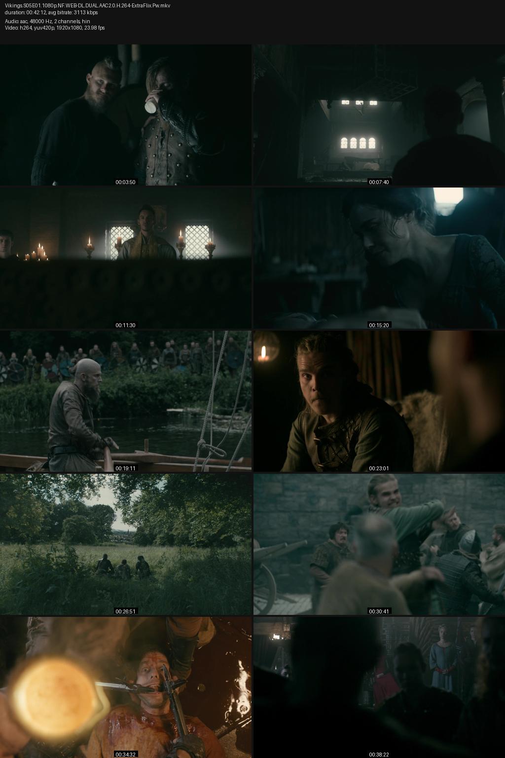 Vikings Season 5 (2017) [Hindi-English] 1080p 720p 480p Netflix WEB-DL ESubs Screenshots