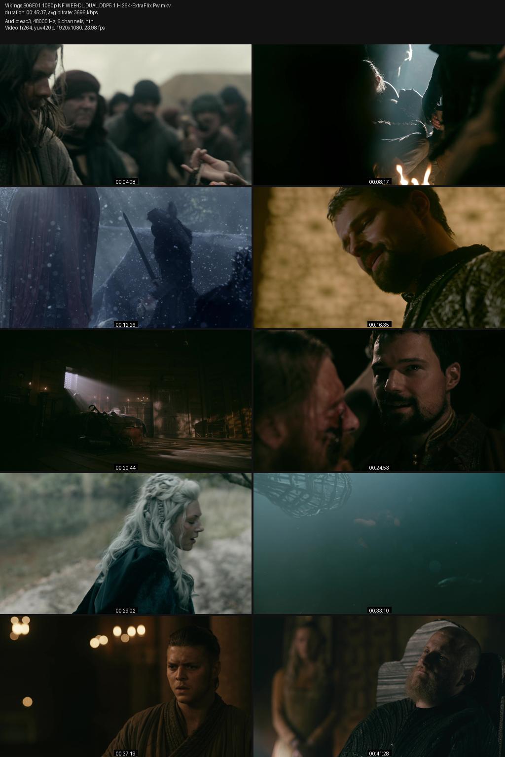 Vikings Season 6 (2019) [Hindi-English] 1080p 720p 480p Netflix WEB-DL ESubs Screenshots