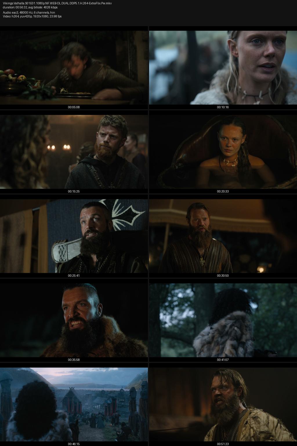 Vikings: Valhalla Season 1 (2022) [Hindi-English] 1080p 720p 480p Netflix WEB-DL ESubs Screenshots