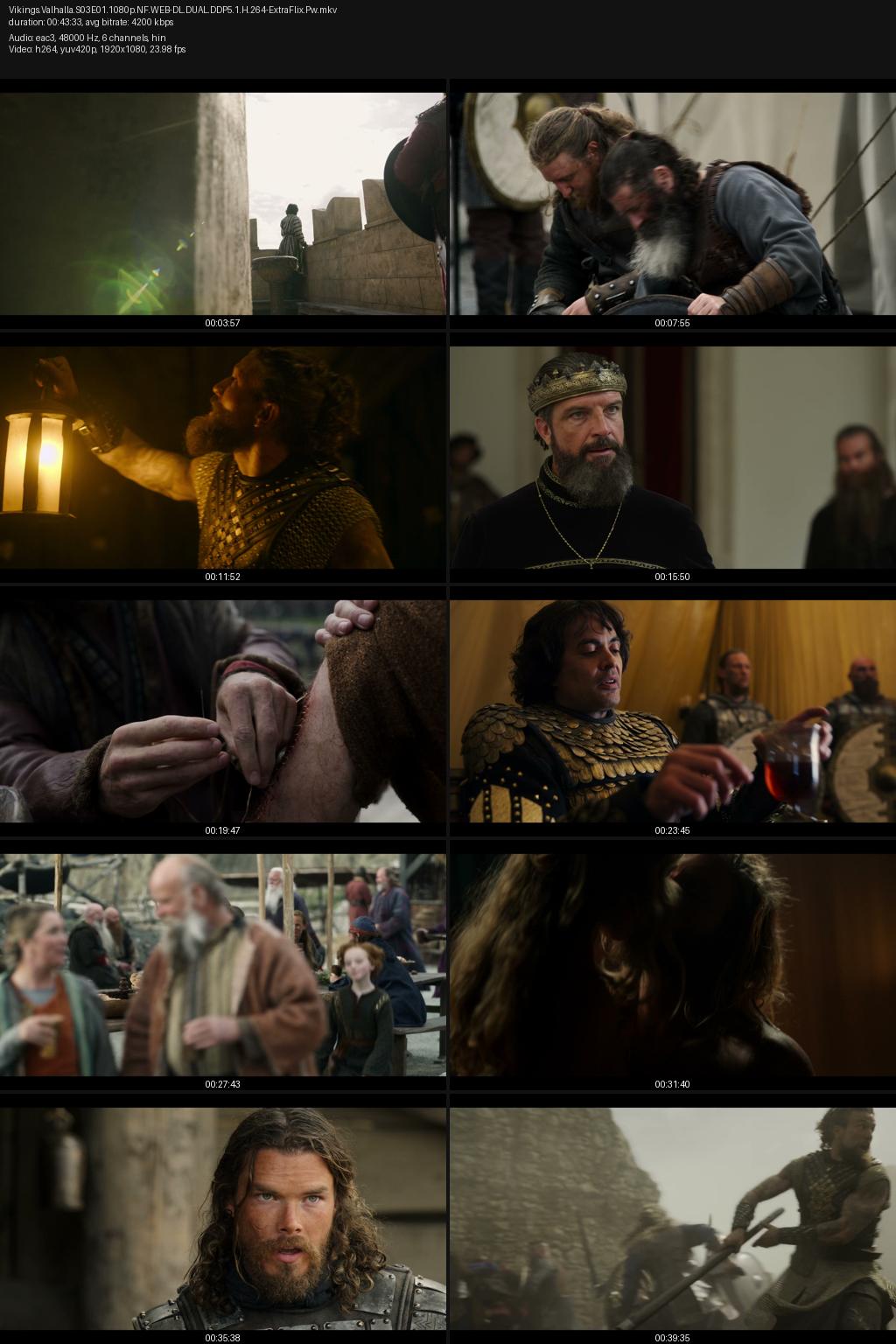 Vikings: Valhalla Season 3 (2024) [Hindi-English] 1080p 720p 480p Netflix WEB-DL ESubs Screenshots