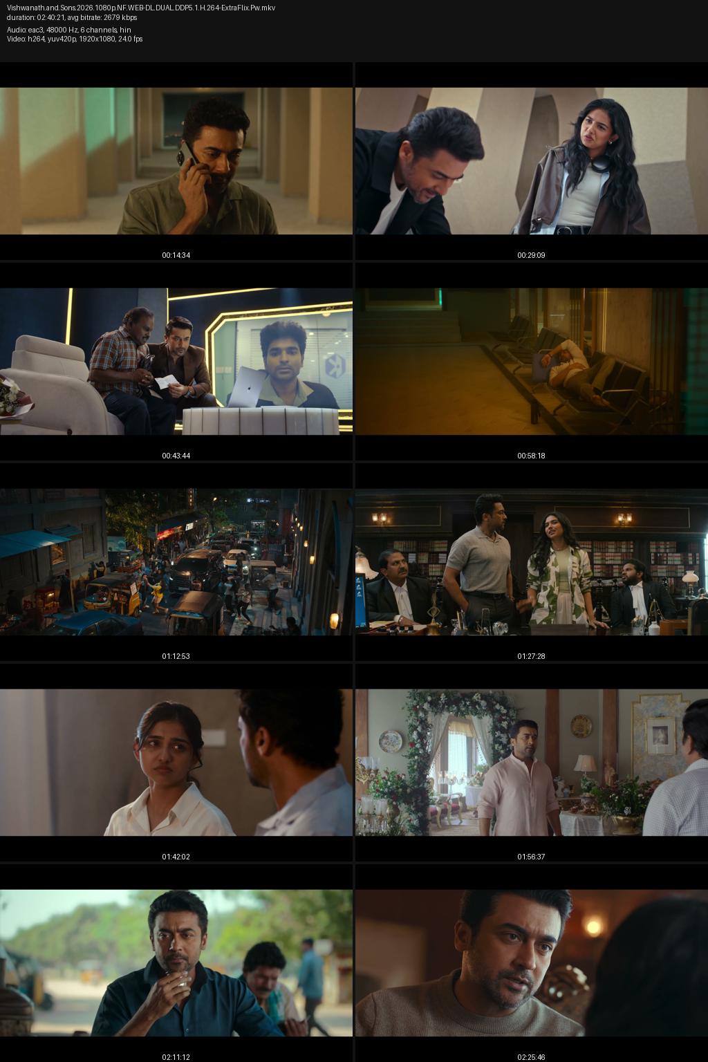 Vishwanath & Sons (2026) [Hindi-Telugu] 4K 2160p 1080p 720p 480p Netflix WEB-DL ESub Screenshots