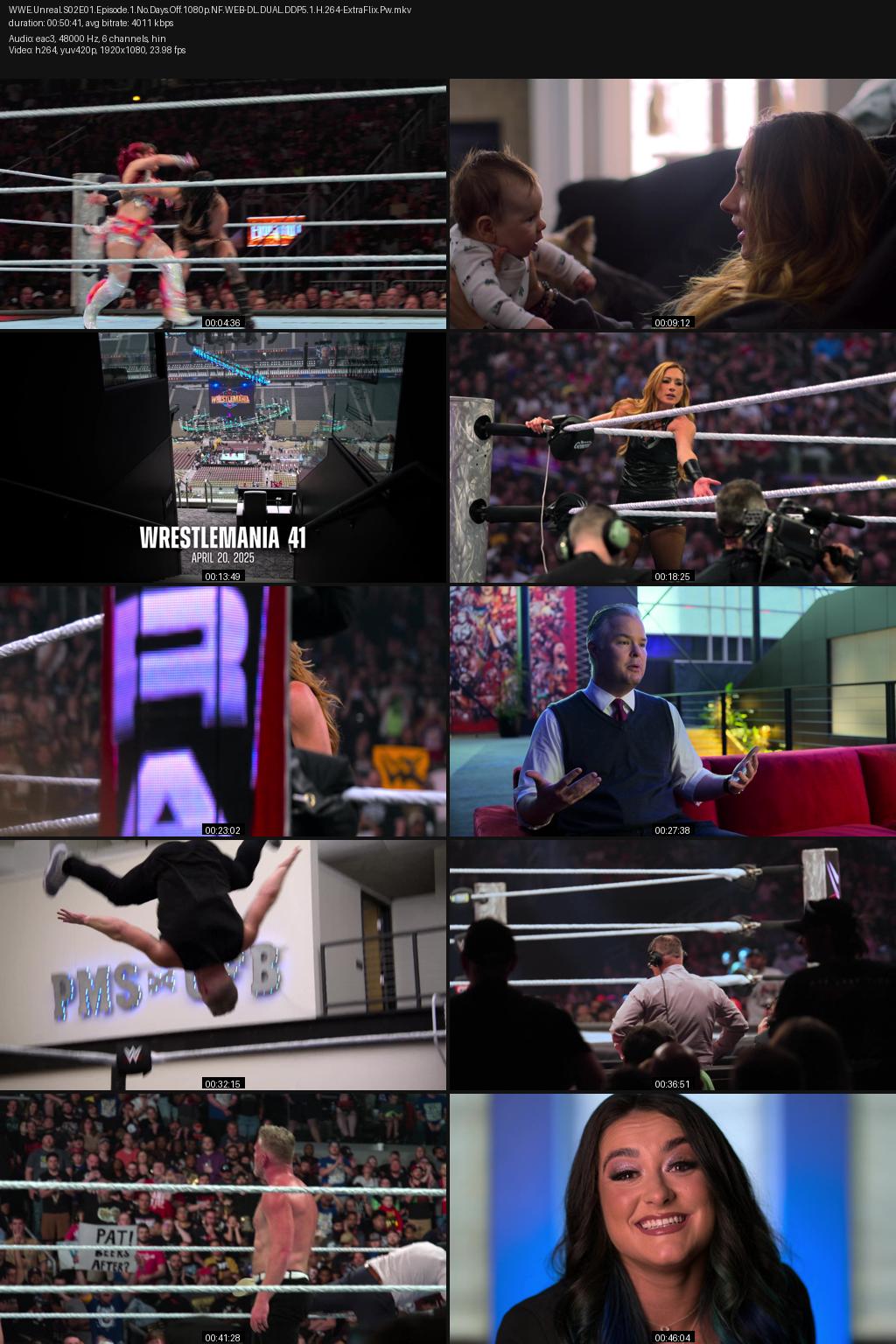 WWE: Unreal Season 2 (2026) [Hindi-English] 1080p 720p 480p Netflix WEB-DL ESubs Screenshots