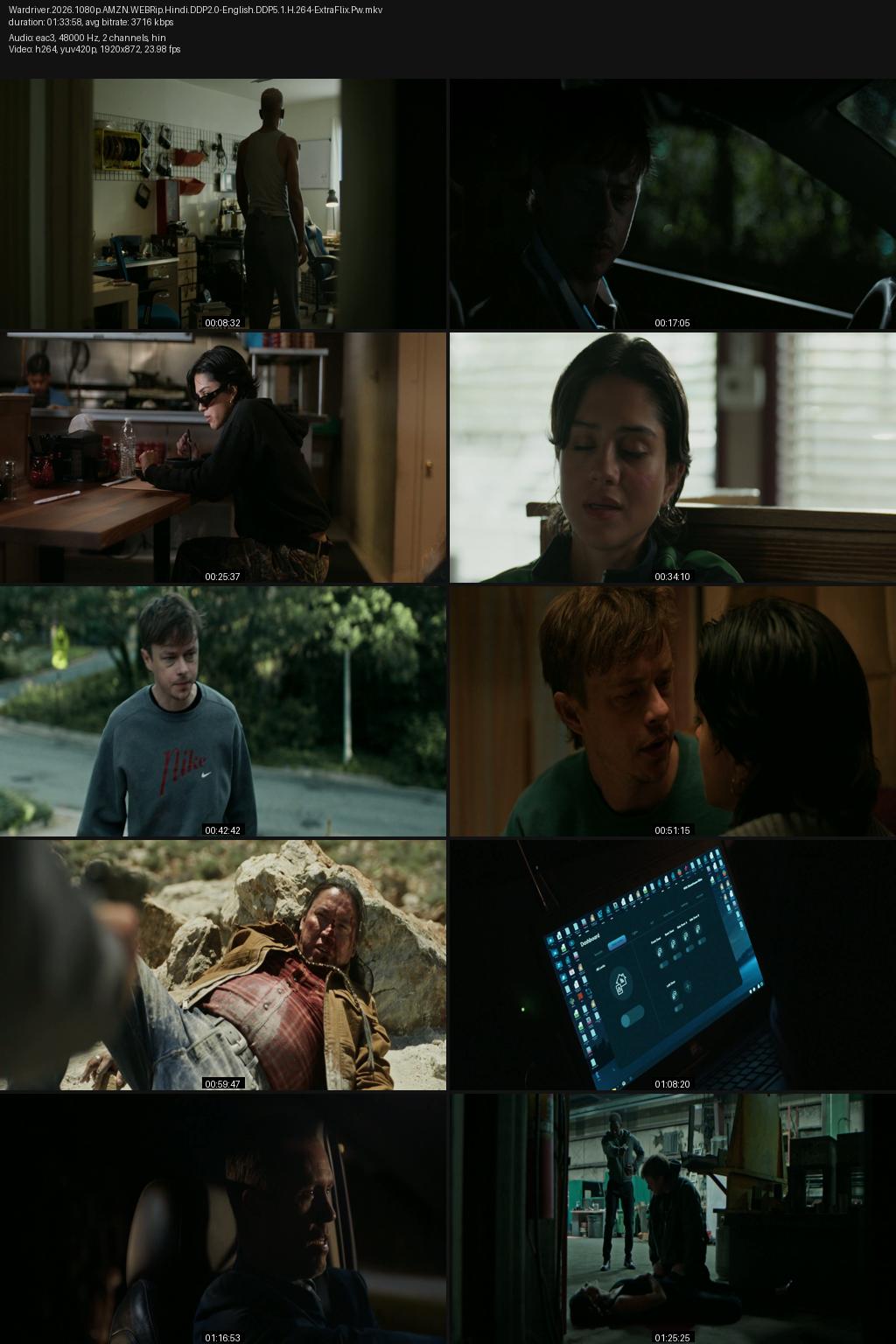 Wardriver (2026) [Hindi-English] 1080p 720p 480p Amazon WEBRip ESub Screenshots