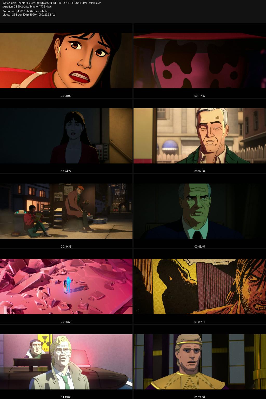 Watchmen: Chapter II (2024) [Hindi-English] 1080p 720p 480p Amazon WEB-DL ESub Screenshots