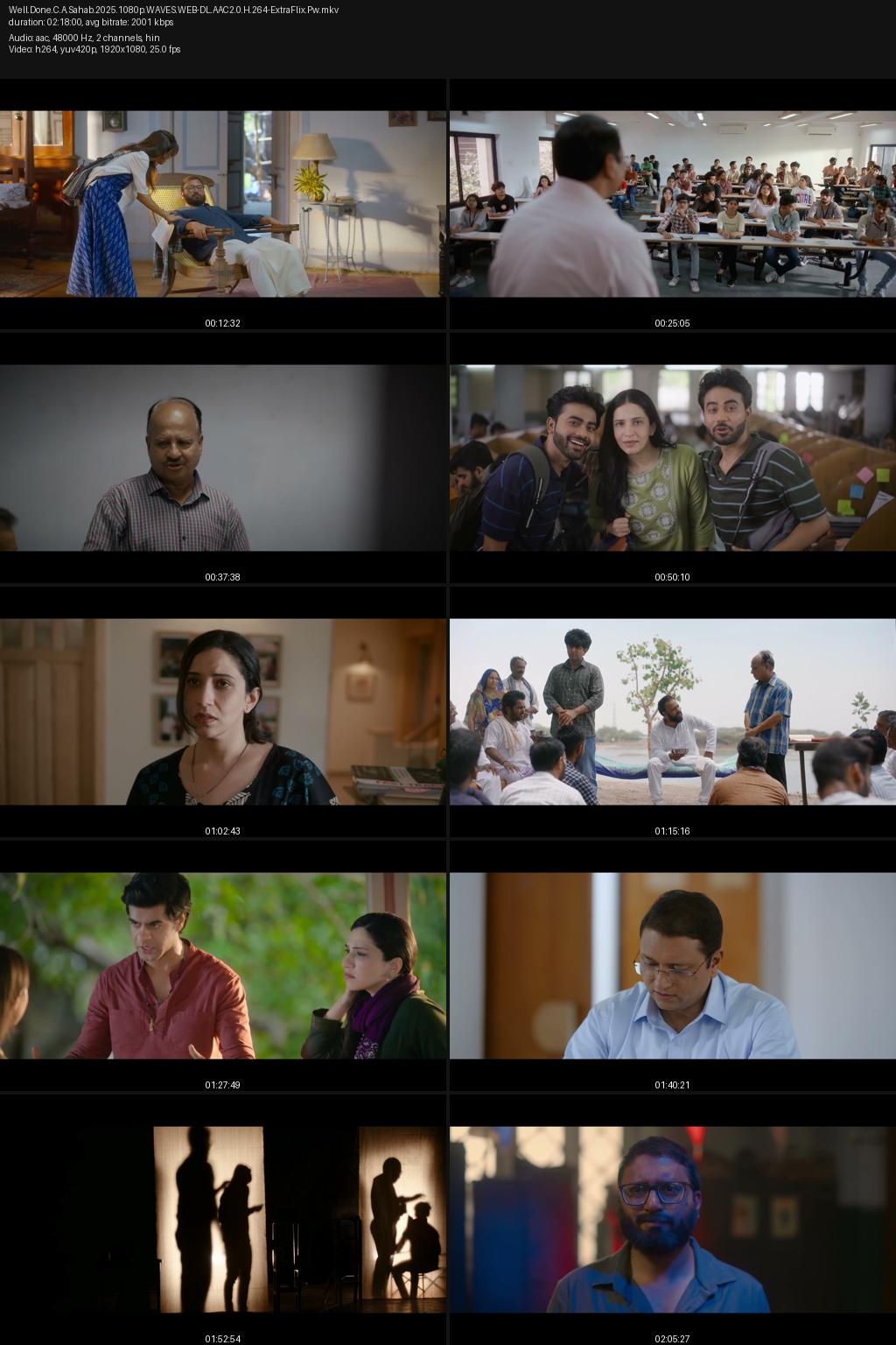 Well Done C.A. Sahab! (2025) [Hindi] 4K 2160p 1080p 720p 360p WavesOTT WEB-DL Screenshots