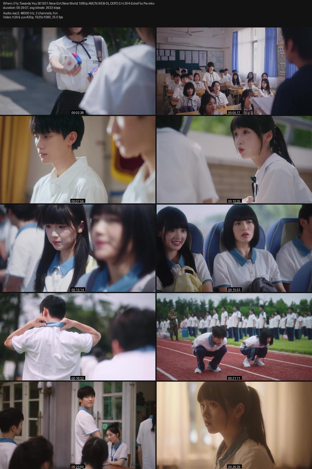 When I Fly Towards You Season 1 (2023) [Hindi-Chinese] 1080p 720p 480p Amazon ESub Screenshots