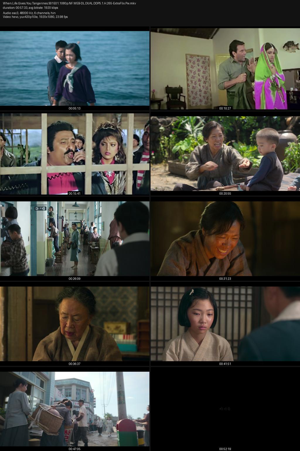 When Life Gives You Tangerines Season 1 (2025) [Hindi-Korean] 1080p 720p 480p Netflix WEB-DL ESubs Screenshots