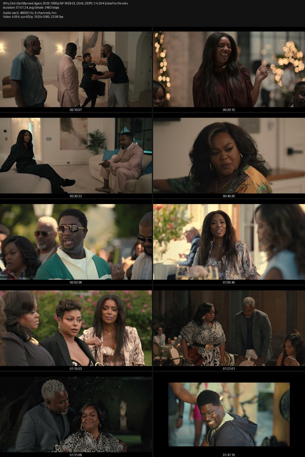 Why Did I Get Married Again? (2026) [Hindi-English] 1080p 720p 480p Netflix WEB-DL ESubs Screenshots